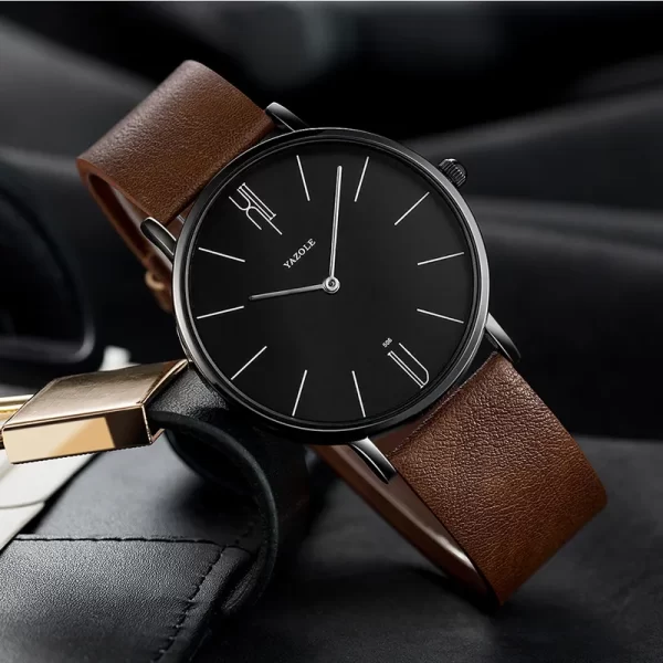 OUTDOOR LEATHER WATCH