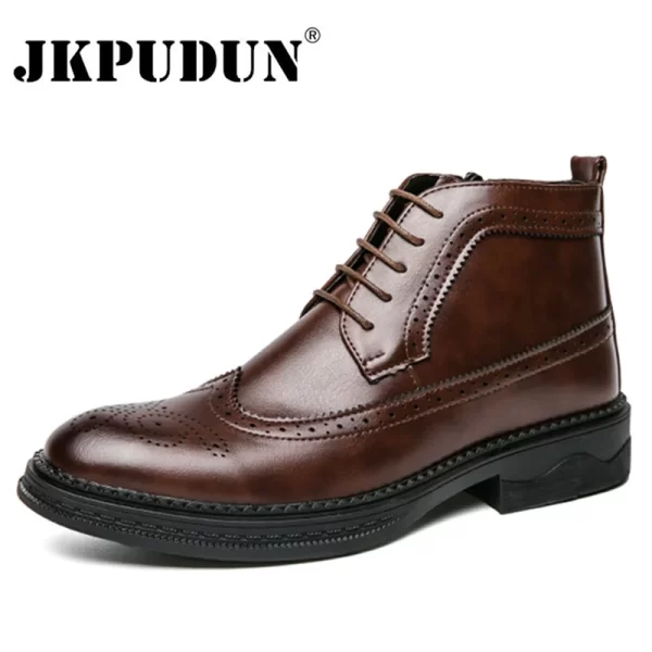 Designer Brogue Boots For Men