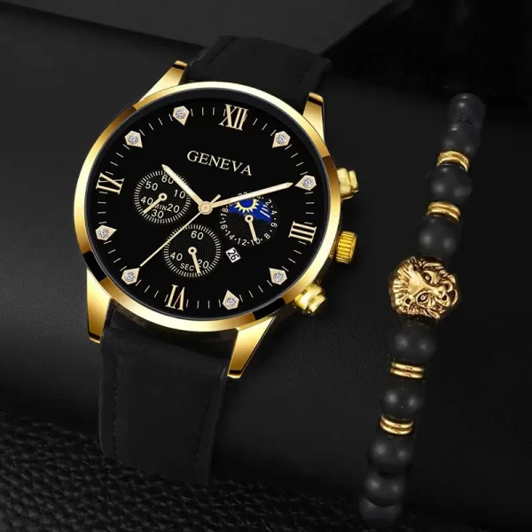 2PCS BRACELET QUARTZ WATCH