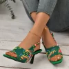 SEXY STILETTO HEEL SANDALS