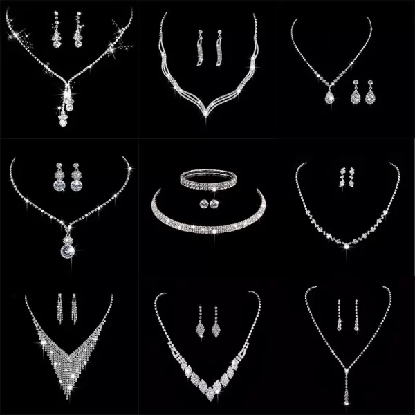 Crystal Bride Jewelry Set