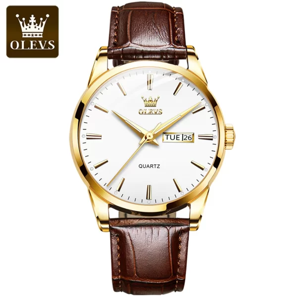 OLEVS Classic Leather Watch