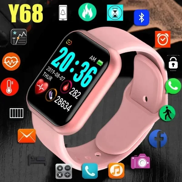 Y68 Smart Watch
